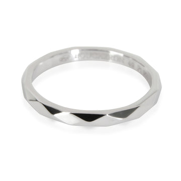 BOUCHERON Facette Small Wedding Band in Platinum, 2 mm Wide