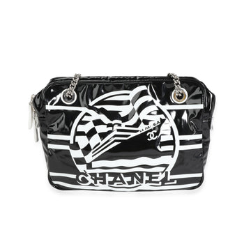 Chanel Black and White La Pausa Life Preserver Bag