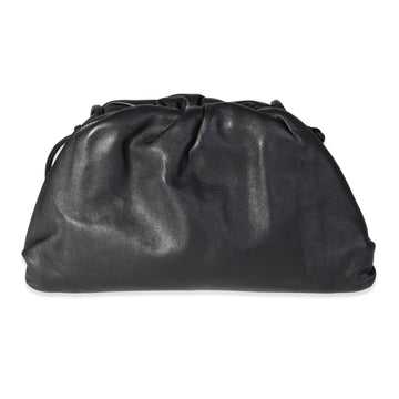 BOTTEGA VENETA Black Calfskin Mini Pouch Bag