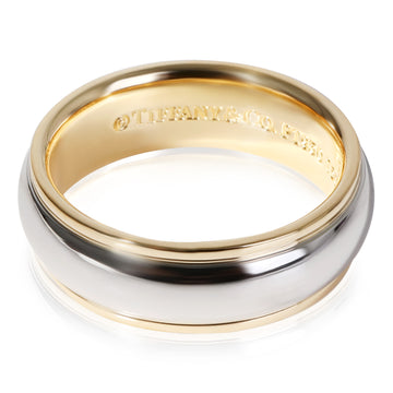 TIFFANY & CO. 6 mm Wedding Band in 18k Yellow Gold/Platinum