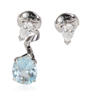 DIOR Moyenne Joaillerie ama Diamond drop Earrings in 18k White Gold 0.8 CTW