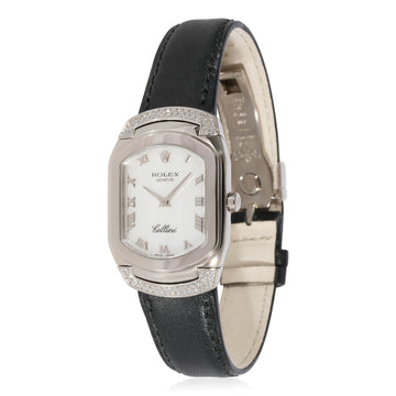 ROLEX Cellissima 6692 Women's Watch in 18kt White Gold