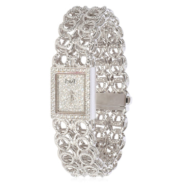 PIAGET Dress P10905 Women's Watch in 18kt White Gold