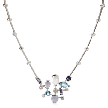 CARTIER Meli Melo Diamond Necklace in 18k White Gold 0.3 CTW