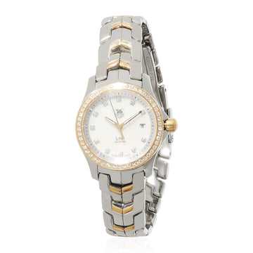 TAG HEUER Link WJF1354.BB0581 Women's Watch in 18kt Stainless Steel/Yellow Gold