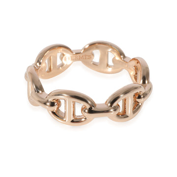 HERMES Chaine d' Ancre Enchainee Ring in 18K Rose Gold