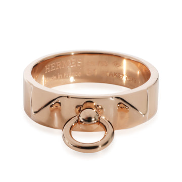 HERMES Collier de Chien Ring Small Model in 18k Rose Gold