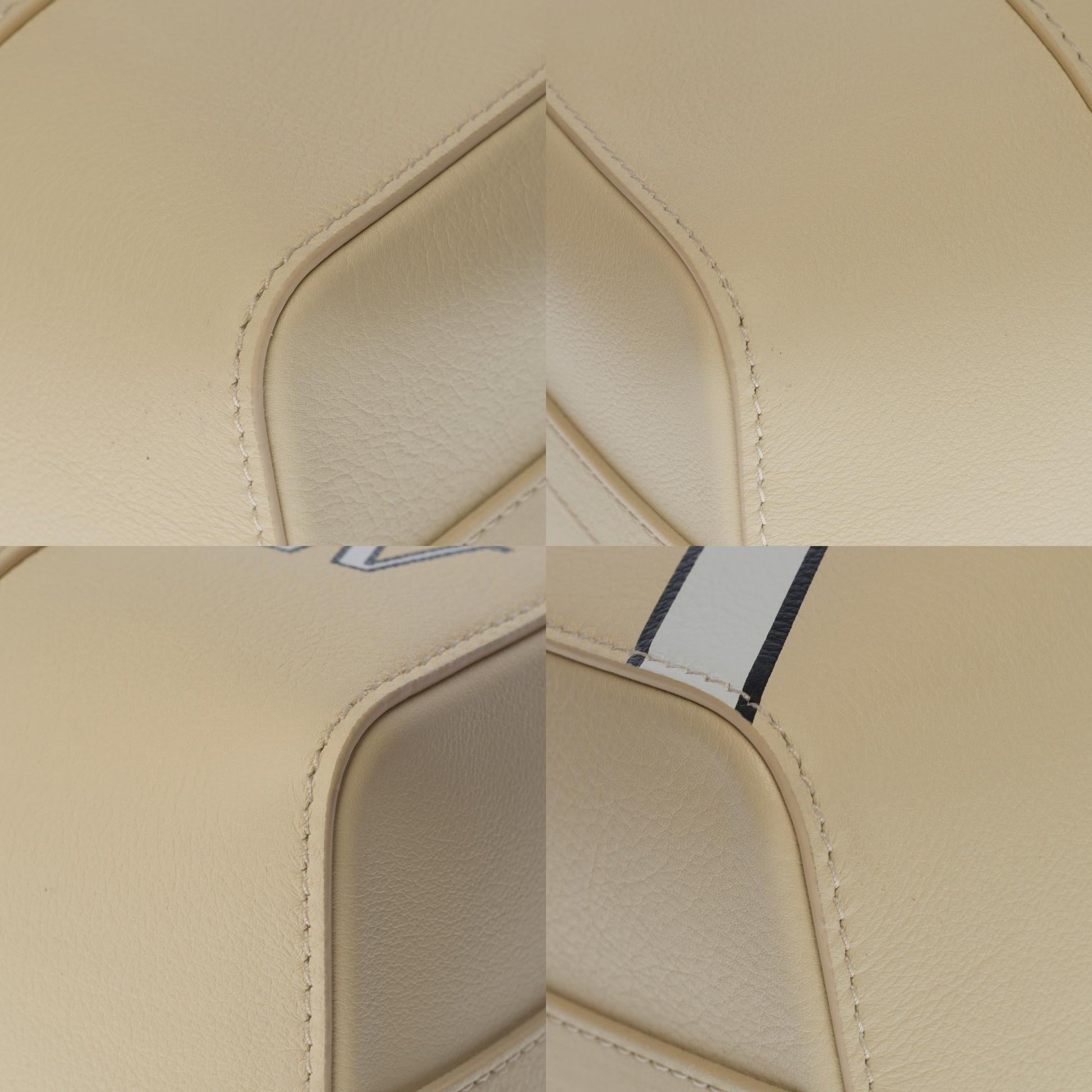 Louis Vuitton - City Keepall Bag Trunk L'oeil Calf Leather Cream