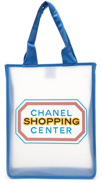 CHANEL Fall 2014 Transparent Tote Bag