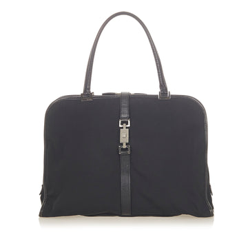 Gucci Jackie Canvas Handbag