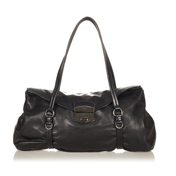 Prada Easy Leather Shoulder Bag