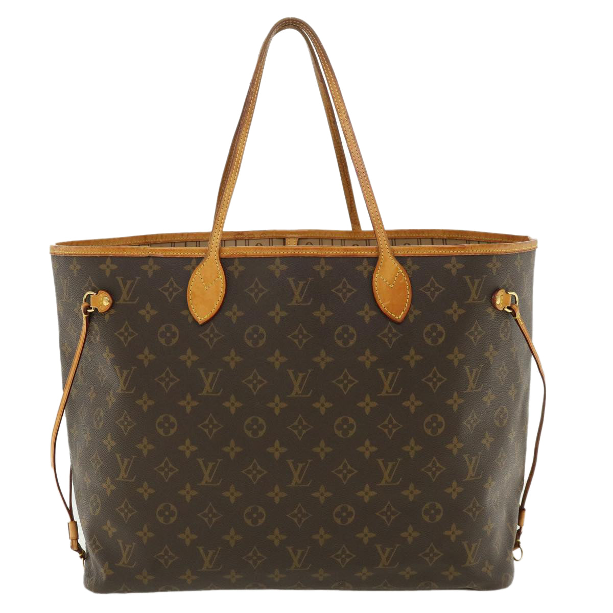 Shop Louis Vuitton NEVERFULL Unisex Leather Elegant Style Shoulder Bags  (M46786) by からんからん