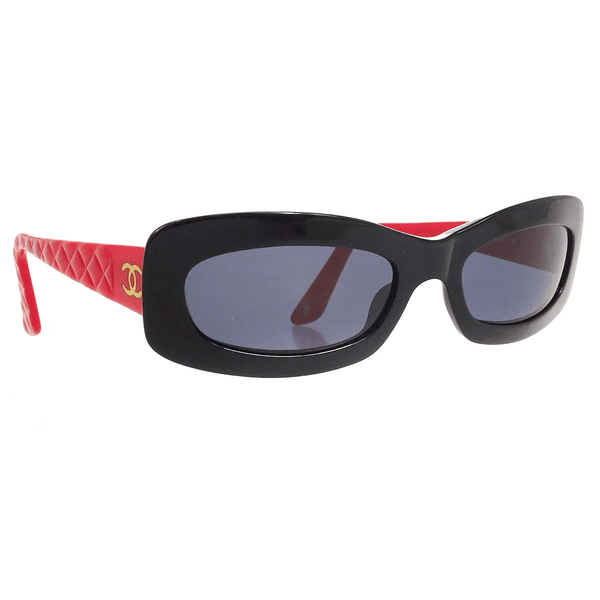 red chanel sunglasses