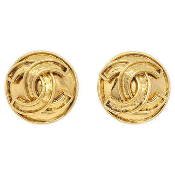 CHANEL 1994 Round Earrings Small 43290