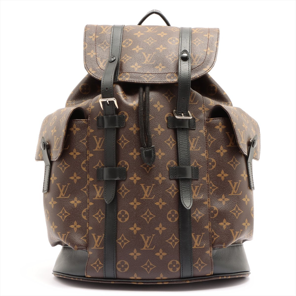 Christopher backpack wool bag Louis Vuitton Grey in Wool - 35461393