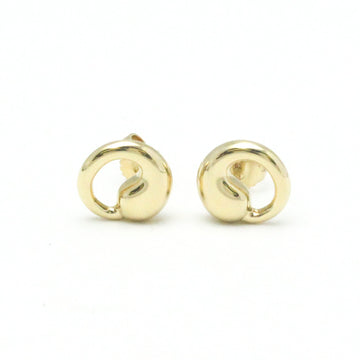 TIFFANY Eternal Circle Earrings No Stone Yellow Gold [18K] Stud Earrings Gold