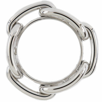 HERMES Shane D'ancle White Ladies Scarf Ring