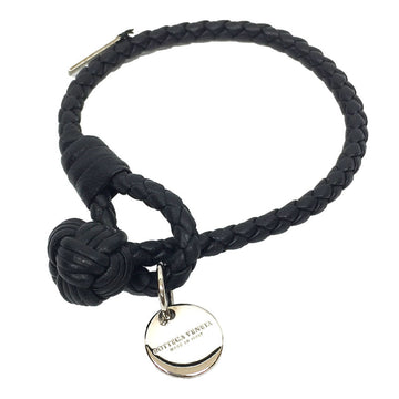 BOTTEGA VENETA intrecciato bracelet 113546 black M size men