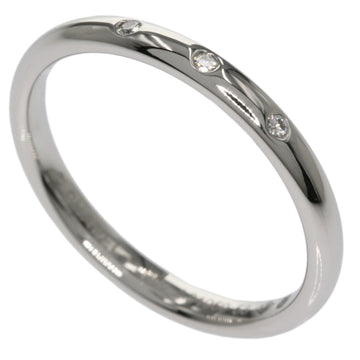 CHANEL Parisian Marriage 3P Diamond #53 Ring Platinum PT950 Ladies