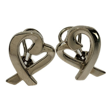TIFFANY&Co.  Earrings Loving Heart Silver Paloma Picasso 925 Motif Ladies