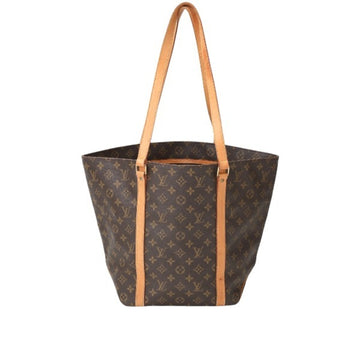 LOUIS VUITTON Tote Bag Monogram Sack Shopping M51109  Brown LV