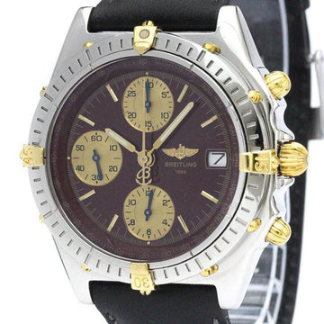 BREITLINGPolished  Chronomat 18K Gold Steel Automatic Watch B13050.1 BF547325