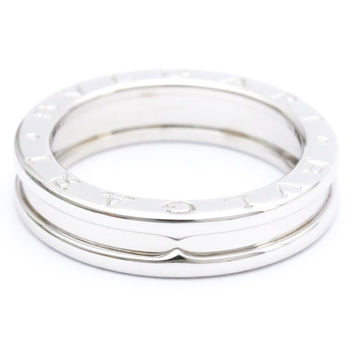 BVLGARIPolished  B-ZERO1 Ring XS Size #51 US 6 18K White Gold WG BF558531