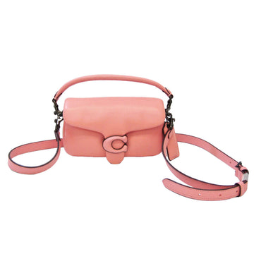 COACH Pillow Tabby C3880 Women's Leather Handbag,Shoulder Bag Peach,Pink