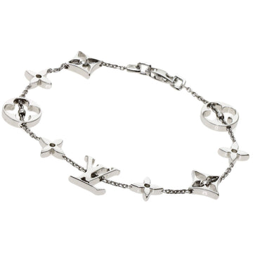 Louis Vuitton Monogram Chain Bracelet M00269 Silver Metal Ladies LOUIS  VUITTON