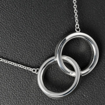TIFFANY 1837 Interlocking Circle Necklace Silver 925 &Co.