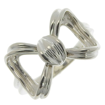 TIFFANY&Co.  Ribbon Vintage Silver 925 Ladies Ring