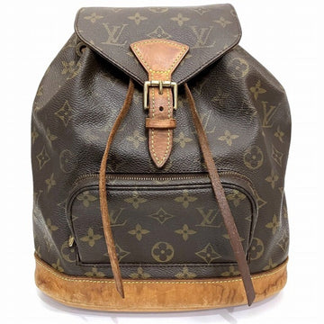 LOUIS VUITTON Monogram Monsouris MM M51136 Bag Backpack Ladies