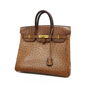 Hermes Haute A Courroies Hauta Croix 32 ??? Y Stamp Women's Leather Handbag Brown