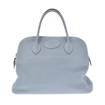 Hermes Bolide 37 Bluerin P Engraved (around 2012) Ladies' Taurillon Clemence Handbag
