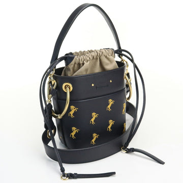 CHLOE  ROY bucket bag CHC18AS128 A34 handbag leather ladies