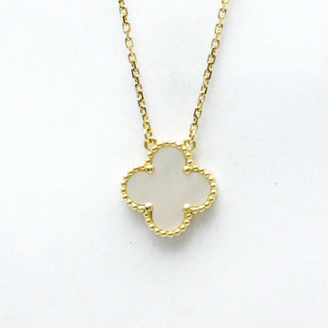 VAN CLEEF & ARPELS Vintage Alhambra VCARA45900 Yellow Gold [18K] Shell Men,Women Fashion Pendant Necklace [Gold]