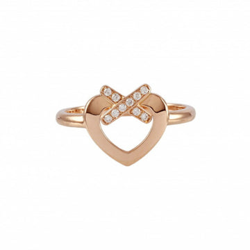 CHAUMET Chaumerian Open Heart Ring K18PG Pink Gold