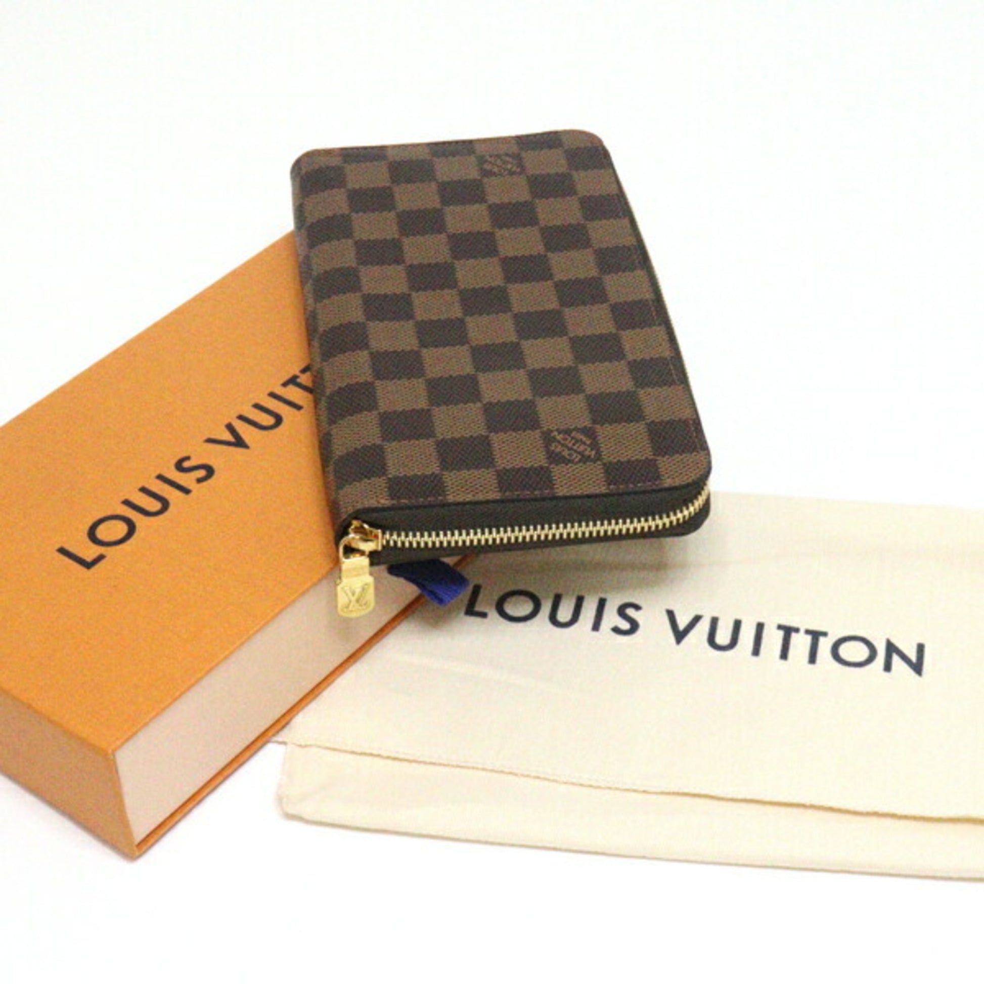 Louis Vuitton Louis Vuitton Damier Zippy Organizer N63502 Long