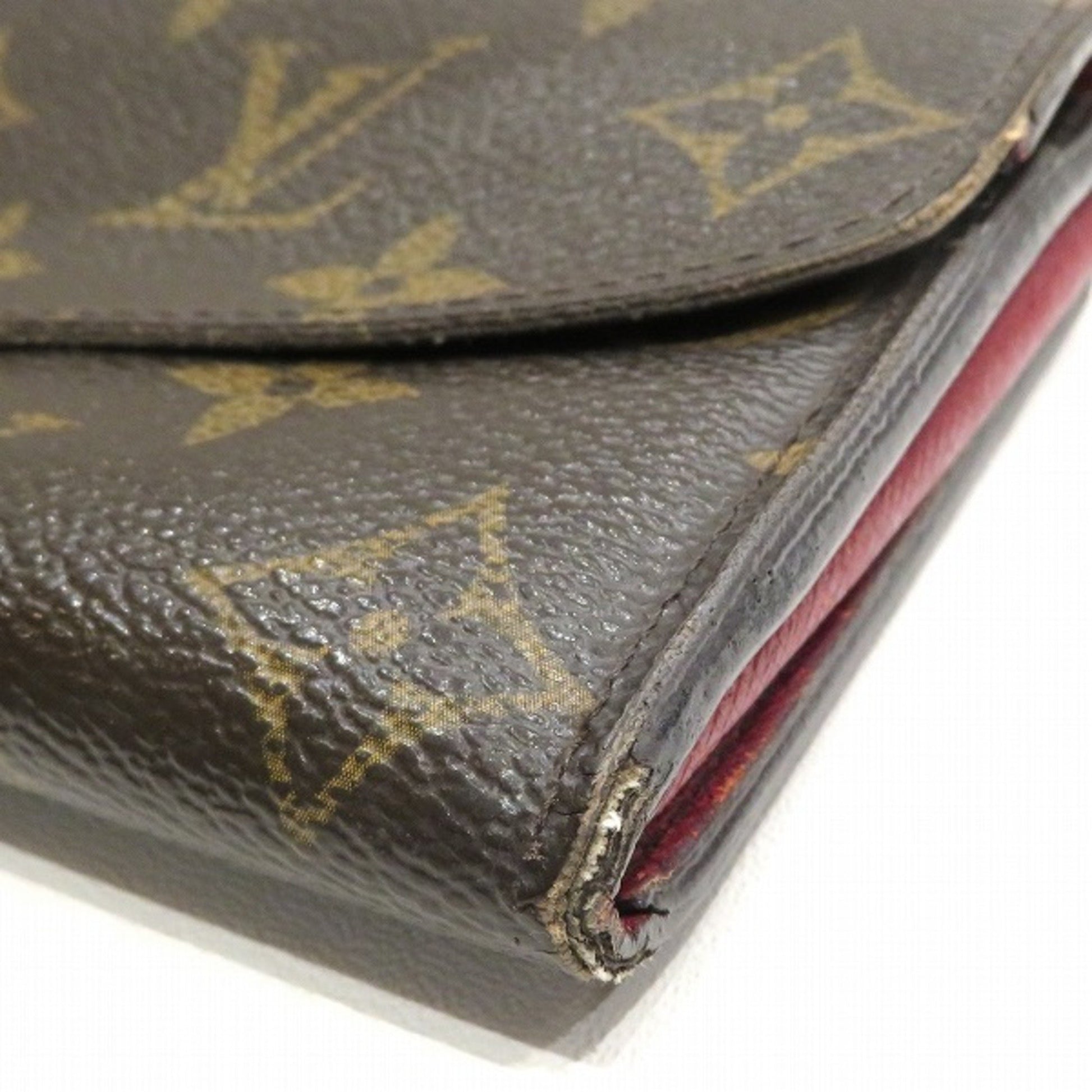 Louis Vuitton Monogram Portefeuille Emily M60136 Wallet Long Ladies