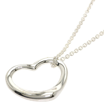 TIFFANY Open Heart Necklace Silver Ladies  & Co.