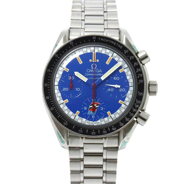 OMEGA Speedmaster Racing 3510 80 Chronograph Men's Watch Blue Dial Automatic