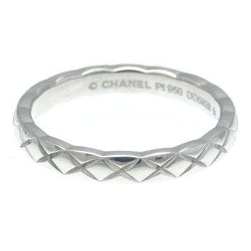 CHANEL Coco Crush Ring Mini Model White Gold [18K] Fashion No Stone Band Ring Silver
