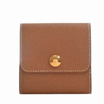 HERMES  Couchvel sticky note post-it case - brown