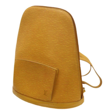 LOUIS VUITTON Cobrane Backpack Epi Yellow M52299 VI0916