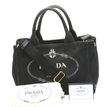 PRADA 2WAY bag Kanapa mini 1BG439 black tote