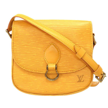 Louis Vuitton Epi Mini Saint-Cloud Tassiri Yellow M52219 Shoulder Bag 0150 LOUIS VUITTON