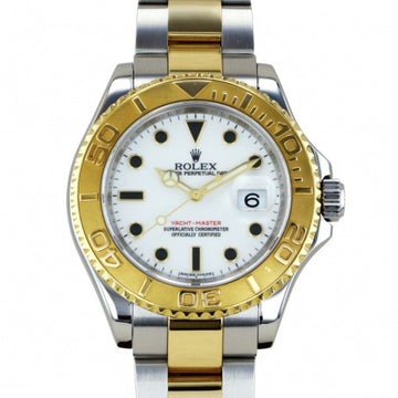 ROLEX yacht master 16623 white dial watch men