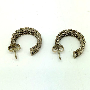 TIFFANY&Co.  Somerset Hoop Earrings SV925 Silver Women's