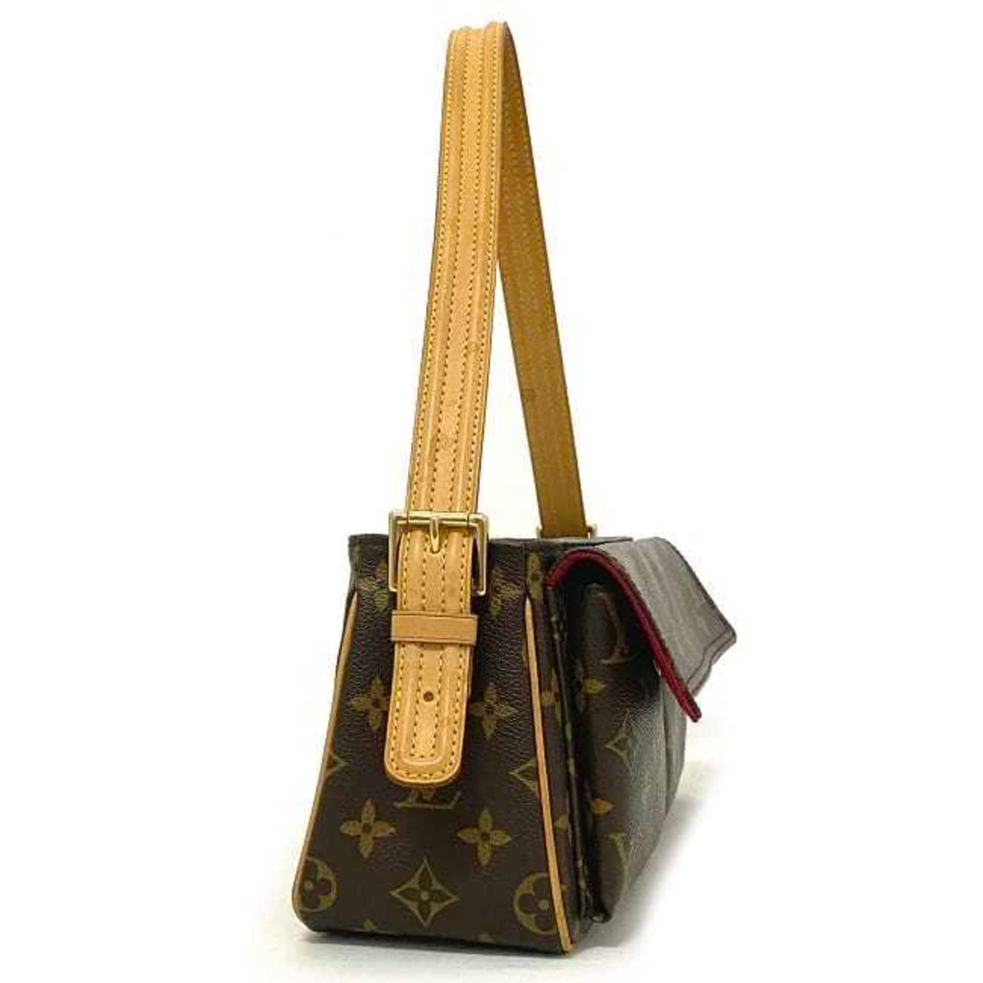 Authentic Louis Vuitton Viva Cite MM Monogram M51164 Handbag Shoulder Bag  LV