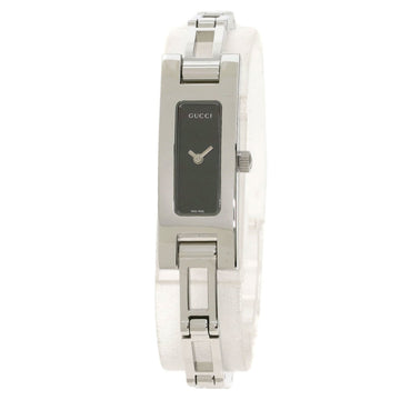 Gucci 3900L Square Face Watch Stainless Steel Ladies